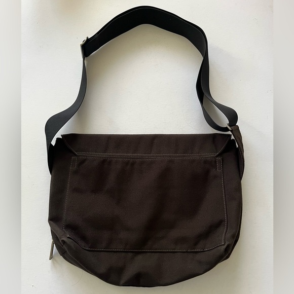 Jack Spade Canvas Single Strap Messenger Bag in Brown Mens One Size - Picture 8 of 16